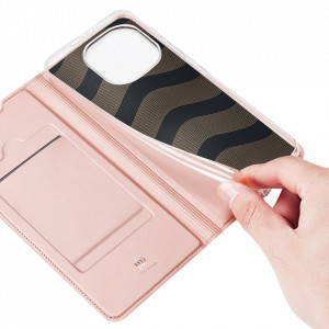 Калъф тип книга DUX DUCIS Skin Pro - Xiaomi Mi 11 Pro розов - Img 9