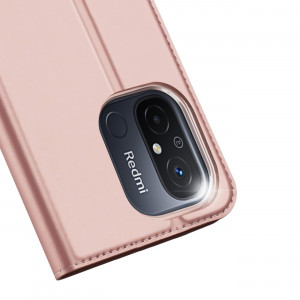 Калъф тип книга DUX DUCIS Skin Pro - Xiaomi Poco C55 / Redmi 12C Cover розов - Img 3