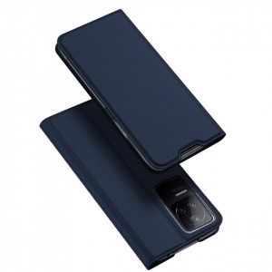 Калъф тип книга DUX DUCIS Skin Pro - Xiaomi Poco F4 син - Img 1