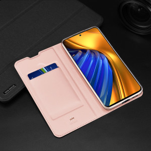 Калъф тип книга DUX DUCIS Skin Pro - Xiaomi Poco F4 син - Img 20