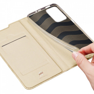 Калъф тип книга DUX DUCIS Skin Pro - Xiaomi Poco M4 Pro 5G златист - Img 8