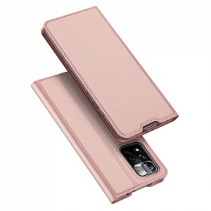 Калъф тип книга DUX DUCIS Skin Pro - Xiaomi Poco M4 Pro 5G розов - Img 1