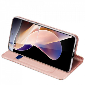 Калъф тип книга DUX DUCIS Skin Pro - Xiaomi Poco M4 Pro 5G розов - Img 6