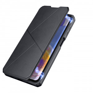 Калъф тип книга DUX DUCIS Skin X - Samsung Galaxy A23 / A23 5G черен - Img 7