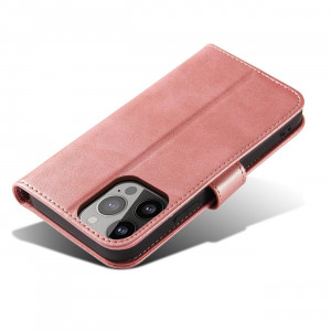 Калъф тип книга Magnet Elegant - Samsung A15 розов - Img 5