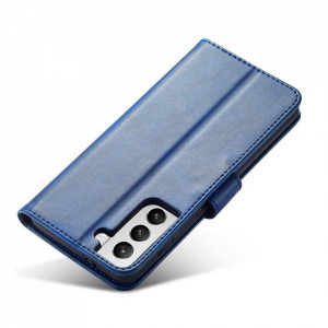 Калъф тип книга Magnet Elegant - Samsung Galaxy S22+ син - Img 2
