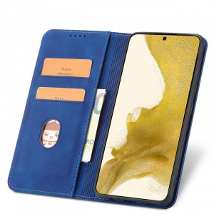 Калъф тип книга Magnet Fancy - Samsung Galaxy S23+ син - Img 5