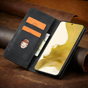 Калъф тип книга Magnet Fancy - Samsung Galaxy S23 Ultra черен - Img 9