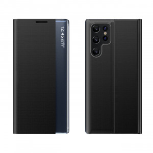 Калъф тип книга New Sleep - Samsung Galaxy S24 Ultra черен - Img 1
