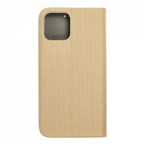 Калъф тип книга Sensitive - iPhone 12 / 12 Pro златист - Img 3