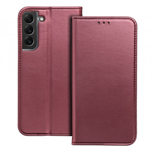 Калъф тип книга Smart Magneto - Samsung Galaxy S23+ бордо - Img 3