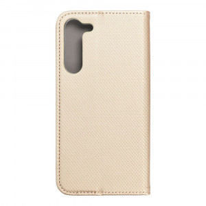 Калъф тип книга Smart - Samsung Galaxy S23+ златист - Img 7