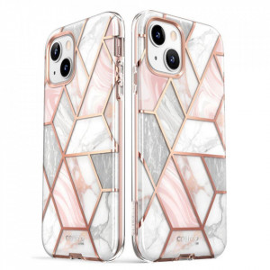 Калъф 360° SUPCASE Cosmo - iPhone 14 Plus розов мрамор - Img 7