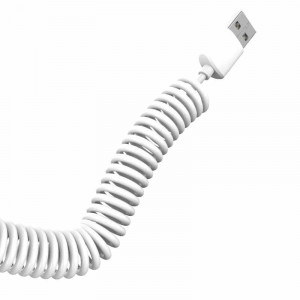 Комплект зарядни за кола DUDAO 2.4A 2x USB Type A + кабел 3в1 Lightning / USB Type C / Micro USB (R7) бяло - Img 3