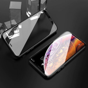 Магнитен калъф 360° WOZINSKY - Vivo X60 черен / прозрачен - Img 14