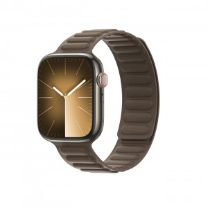 Магнитна каишка DUX DUCIS BL - Apple Watch 41mm Series 9 / 41mm Series 8 / 41mm Series 7 / 40mm Series 6 / 40mm SE / 40mm Series 5 / 40mm Series 4 / 38mm Series 3 / 38mm Series 2 / 38mm (1st gen) тъмносив - Img 1