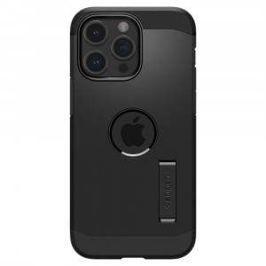 Оригинален гръб със стойка SPIGEN Tough Armor MagSafe - iPhone 15 Pro черен - Img 1