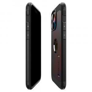 Оригинален гръб със стойка SPIGEN Tough Armor MagSafe - iPhone 15 Pro черен - Img 8