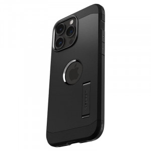 Оригинален гръб със стойка SPIGEN Tough Armor MagSafe - iPhone 15 Pro черен - Img 18