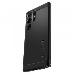 Оригинален гръб със стойка SPIGEN Tough Armor - Samsung Galaxy S24 Ultra черен - Img 9
