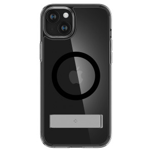 Оригинален гръб със стойка SPIGEN Ultra Hybrid S MagSafe - iPhone 15 Plus кристалнопрозрачен - Img 9