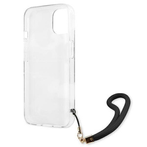 Оригинален гръб с каишка GUESS Camo GUHCP13mkCABBK - iPhone 13 черен - Img 7