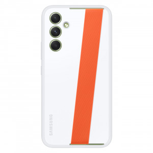 Оригинален гръб с лента SAMSUNG Haze Grip (EF-XA54 5G6CWEGWW) - Samsung Galaxy A54 5G бял - Img 4