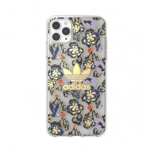 Оригинален гръб ADIDAS OR Clear CNY AOP - iPhone 11 Pro Max златист - Img 1