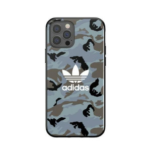 Оригинален гръб ADIDAS OR Snap Camo - iPhone 12 / 12 Pro син / черен - Img 2