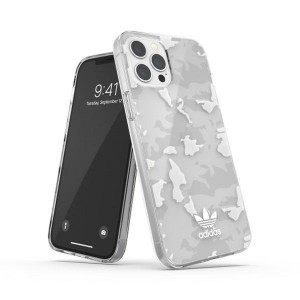 Оригинален гръб ADIDAS OR Snap Camo - iPhone 12 Pro Max бял - Img 1