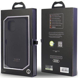 Оригинален гръб AUDI Silicone AU-LSRIP12P-Q3 / D1-BK - iPhone 12 / 12 Pro черен - Img 7