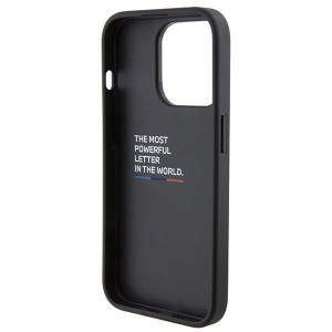Оригинален гръб BMW Grip Stand Smooth & Carbon - iPhone 15 Pro черен - Img 8