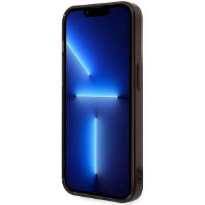 Оригинален гръб BMW IML Tricolor Stripe BMHCP14X22HVGV - iPhone 14 Pro Max черен - Img 5