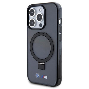 Оригинален гръб BMW Ring Stand M MagSafe - iPhone 15 Pro Max черен - Img 2
