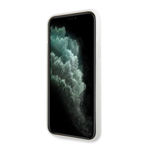 Оригинален гръб GUESS 4G Circle Glitter - iPhone 11 Pro Max бял - Img 11