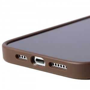 Оригинален гръб GUESS 4G Metal Gold Logo GUHCP14XG4GFBR - iPhone 14 Pro Max кафяв - Img 10
