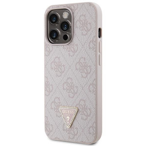 Оригинален гръб GUESS 4G Metal Logo с презрамка GUHCP13XP4TDSCPP - iPhone 13 Pro Max розов - Img 2