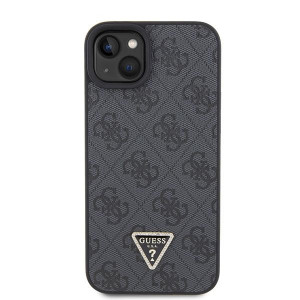Оригинален гръб GUESS 4G Metal Logo с презрамка GUHCP15MP4TDSCPK - iPhone 15 Plus черен - Img 3