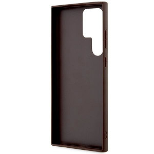 Оригинален гръб GUESS 4G Stripe GUHCS23LG4GLBR - Samsung Galaxy S23 Ultra кафяв - Img 7