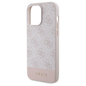 Оригинален гръб GUESS 4G Stripe - iPhone 14 Pro розов - Img 6