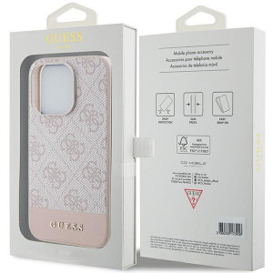 Оригинален гръб GUESS 4G Stripe - iPhone 15 Pro розов - Img 8