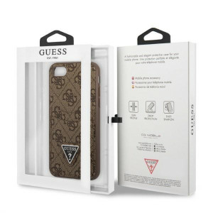 Оригинален гръб GUESS 4G Triangle Logo Cardslot GUHCI8P4TPW с външен джоб - iPhone 7 / 8 / SE (2nd gen) / SE (3rd gen) кафяв - Img 8