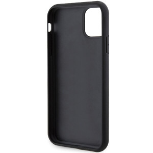 Оригинален гръб GUESS 4G Triangle Metal Logo - iPhone 11 черен - Img 7