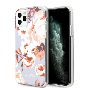 Оригинален гръб GUESS Flower GUHCN65IMLFL02 - iPhone 11 Pro Max лилав - Img 9