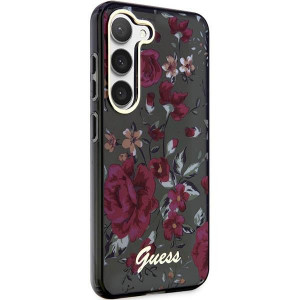 Оригинален гръб GUESS Flower GUHCS23MHCFWSA - Samsung Galaxy S23+ каки - Img 4