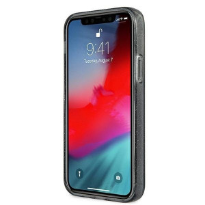 Оригинален гръб GUESS Glitter 4G Big Logo GUHCP12LPCUGL4GBK - iPhone 12 Pro Max черен - Img 5