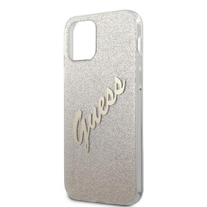 Оригинален гръб GUESS Glitter Gradient GUHCP12LPCUGLSGO - iPhone 12 Pro Max златист - Img 6