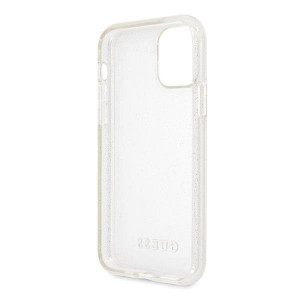 Оригинален гръб GUESS Glitter GUHCN58PCGLSI - iPhone 11 Pro сребрист - Img 8