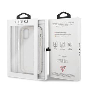 Оригинален гръб GUESS Glitter GUHCN58PCGLSI - iPhone 11 Pro сребрист - Img 12