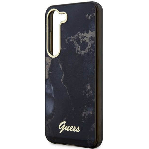 Оригинален гръб GUESS Golden Marble GUHCS23MHTMRSK - Samsung Galaxy S23+ черен - Img 6